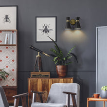 Load image into Gallery viewer, Soriano Wall Light in living room.
