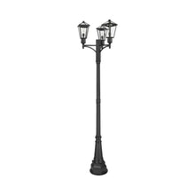 Load image into Gallery viewer, Talbot Outdoor Post Light in Detail.
