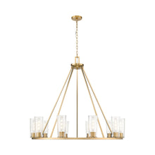 Load image into Gallery viewer, Titus Chandelier in Modern Gold (10-Light).
