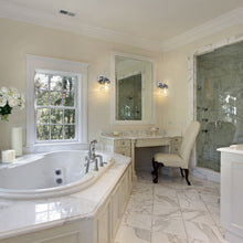 Load image into Gallery viewer, Vaughn Bath Wall Light in bathroom.

