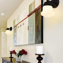 Load image into Gallery viewer, Vaughn Bath Wall Light in bathroom.
