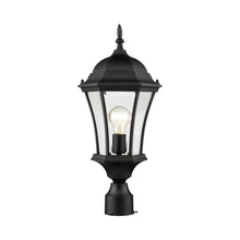 Load image into Gallery viewer, Wakefield Outdoor Clear Glass Post Light.

