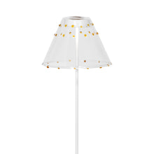 Load image into Gallery viewer, Swap Pro Lamp Shade in Clear with 41 Amber Dots (Borosilicate Glass).
