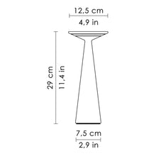 Load image into Gallery viewer, Dama LED Table Lamp - line drawing.
