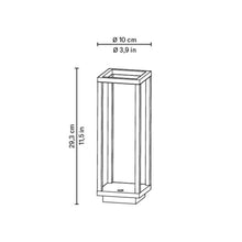 Load image into Gallery viewer, Home Outdoor LED Table Lamp - line drawing.
