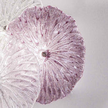 Load image into Gallery viewer, Mariposa Glass Panels in Amethyst (Round).
