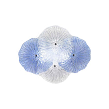 Load image into Gallery viewer, Mariposa LED Ceiling/Wall Light in Light Blue (Small).
