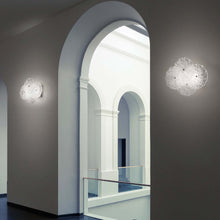 Load image into Gallery viewer, Mariposa LED Ceiling/Wall Light in hallway.
