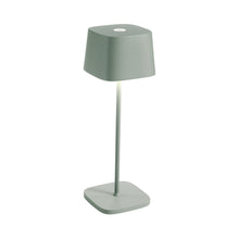 Load image into Gallery viewer, Ofelia LED Table Lamp in Sage.
