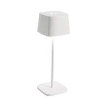 Load image into Gallery viewer, Ofelia LED Table Lamp in White.
