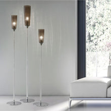 Load image into Gallery viewer, Perle Floor Lamp in living room.
