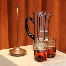 Load image into Gallery viewer, Pina Pro LED Table Lamp in restaurant.

