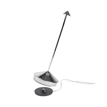 Load image into Gallery viewer, Pina Pro LED Table Lamp in Glossy Chrome.
