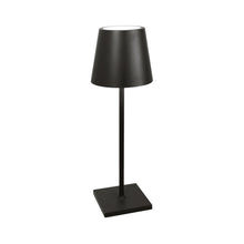 Load image into Gallery viewer, Poldina L LED Desk Lamp in Black.
