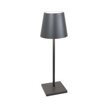 Load image into Gallery viewer, Poldina L LED Desk Lamp in Dark Grey.
