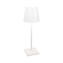 Load image into Gallery viewer, Poldina L LED Desk Lamp in White.
