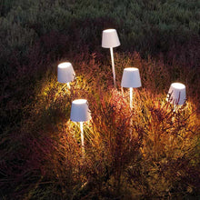 Load image into Gallery viewer, Poldina Peg LED Inground Light in Outside Area.
