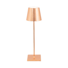 Load image into Gallery viewer, Poldina Pro LED Table Lamp in Copper Leaf (Large).
