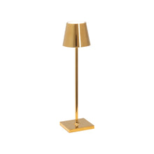 Load image into Gallery viewer, Poldina Pro LED Table Lamp in Gold (Small).
