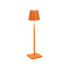 Load image into Gallery viewer, Poldina Pro LED Table Lamp in Light Orange (Small).
