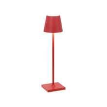 Load image into Gallery viewer, Poldina Pro LED Table Lamp in Red (Small).
