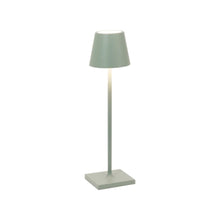 Load image into Gallery viewer, Poldina Pro LED Table Lamp in Sage (Small).
