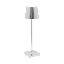 Load image into Gallery viewer, Poldina Pro LED Table Lamp in Glossy Chrome (Large).
