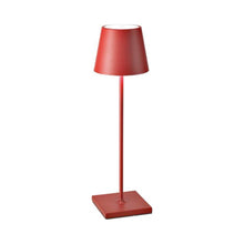 Load image into Gallery viewer, Poldina Pro LED Table Lamp in Red (Large).
