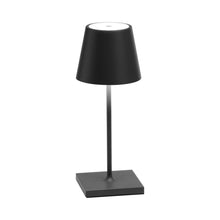 Load image into Gallery viewer, Poldina Pro Mini LED Table Lamp in Dark Grey.

