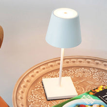 Load image into Gallery viewer, Poldina Pro Mini LED Table Lamp in living room.
