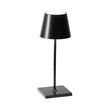 Load image into Gallery viewer, Poldina Pro Mini LED Table Lamp in Black.
