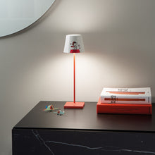 Load image into Gallery viewer, Poldina X Peanuts LED Table Lamp in living room.
