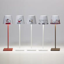 Load image into Gallery viewer, Poldina X Peanuts LED Table Lamp in Detail.
