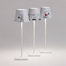Load image into Gallery viewer, Poldina X Peanuts LED Table Lamp in Detail.
