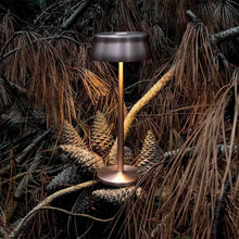 Load image into Gallery viewer, Sister LED Portable Table Lamp in Outside Area.
