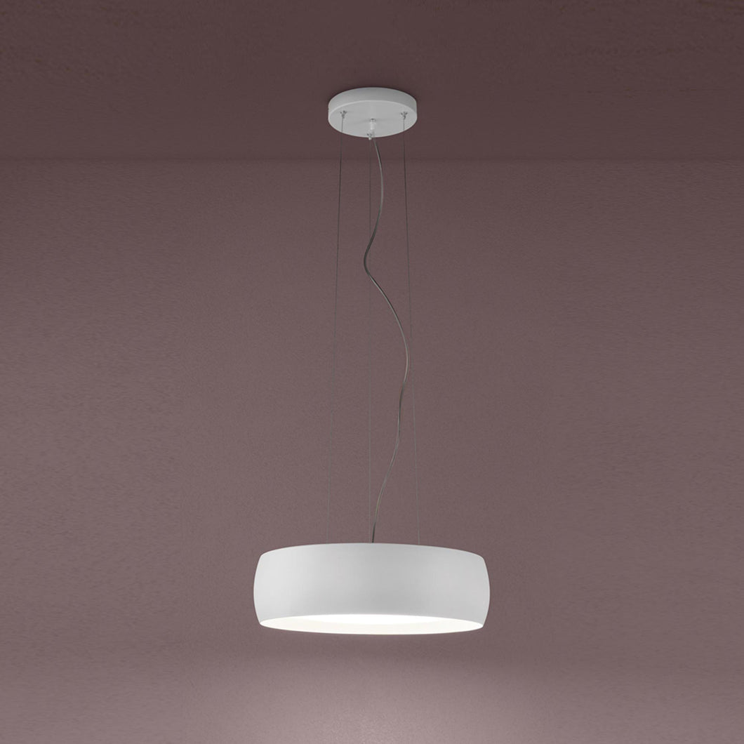 Treviso Pendant Light in White.