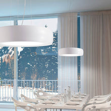 Load image into Gallery viewer, Treviso Pendant Light in dining room.
