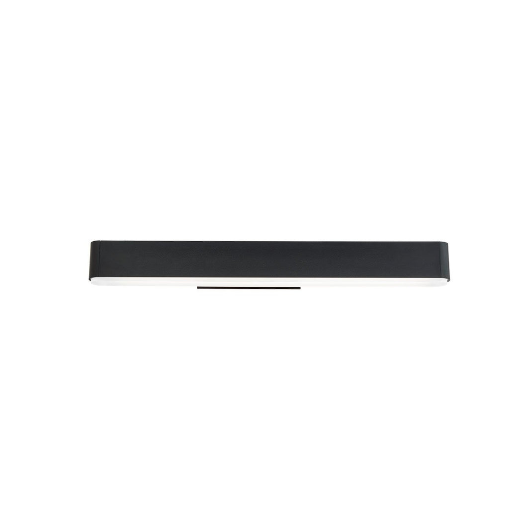 0 to 60 LED Bath Vanity Light in Small/2700K/Black.