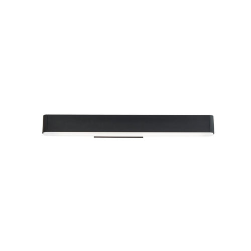 0 to 60 LED Bath Vanity Light in Black.