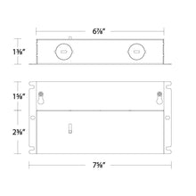 Load image into Gallery viewer, 120-277V/24V CCT Remote Power Supply - line drawing.
