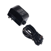 Load image into Gallery viewer, 120V/12V 60W Plug-In Electronic Transformer in Black.
