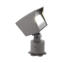 Load image into Gallery viewer, 120V Landscape Wall Wash LED Accent Light in Bronze on Aluminum.
