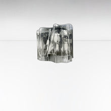 Load image into Gallery viewer, Logico Semi-Flush Mount Ceiling Light in Grey Smoke /Pale Grey/Mini Ceiling Single.
