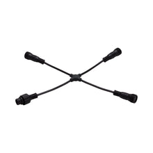 Load image into Gallery viewer, 4 Way "X" Connector for InvisiLED Outdoor Tape Light.

