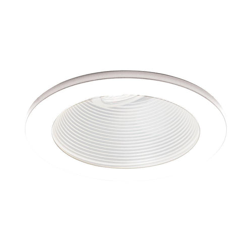 4 Inch Low Voltage Adjustable Step Baffle Recessed Trim.