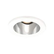 Load image into Gallery viewer, 4 Inch Low Voltage Die-Cast Adjustable Specular LED Recessed Trim in Specular Clear/White (Halogen/Round).
