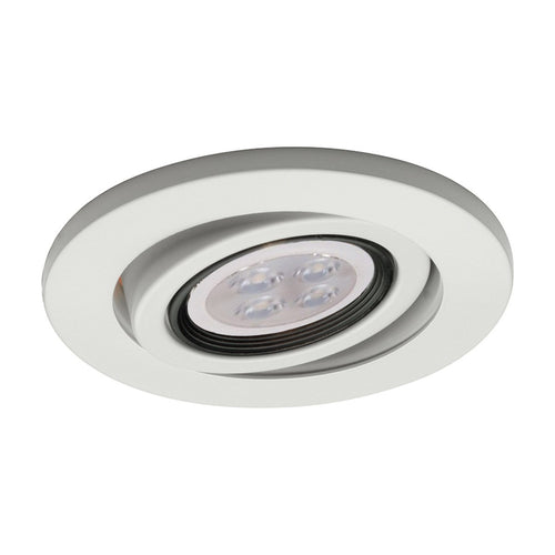4 Inch Low Voltage Die-Cast Gimbal Ring Recessed Trim.