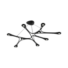 Load image into Gallery viewer, Abstraction™ LED Pendant Light in Satin Black (9-Light).
