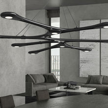 Load image into Gallery viewer, Abstraction™ LED Pendant Light in living room.
