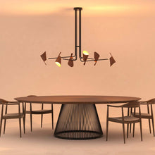 Load image into Gallery viewer, Balance Chandelier in dinning room.
